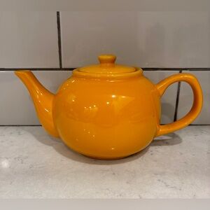 Classic Orange Teapot
